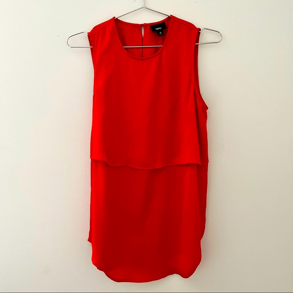 Mossimo Tiered Sleeveless Blouse